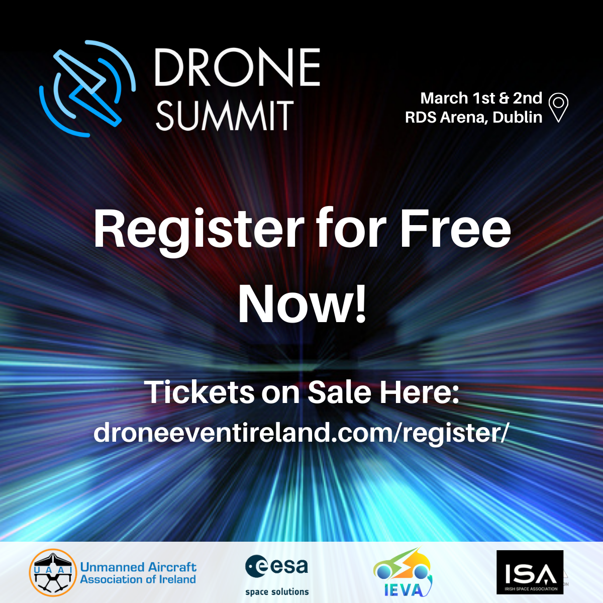 Drone and Mobility Now Summit, Register for Free Now